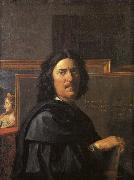 Nicolas Poussin Self Portrait 02 Sweden oil painting reproduction